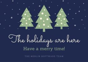 Holiday Season Best Wishes Merlin Software