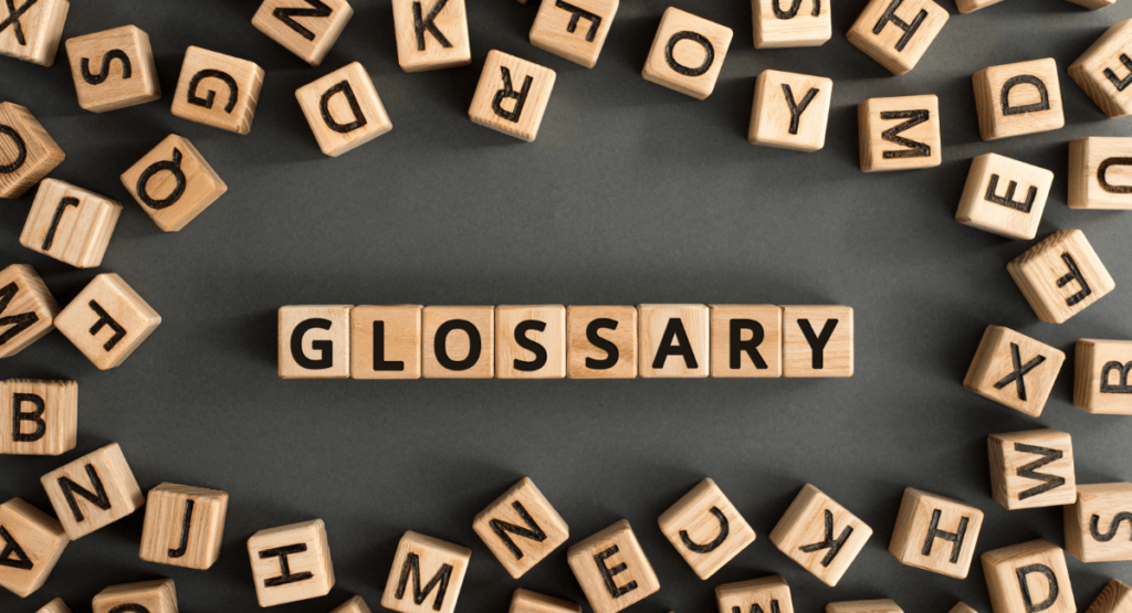 Glossary of technical terms
