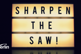 Sharpen the saw